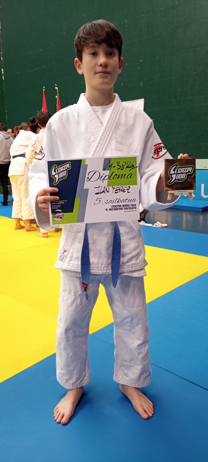 4 BRONCES y un 5º Puesto en el Torneo de Judo infantil de Legazpi. 16-03-24. FOTOS.